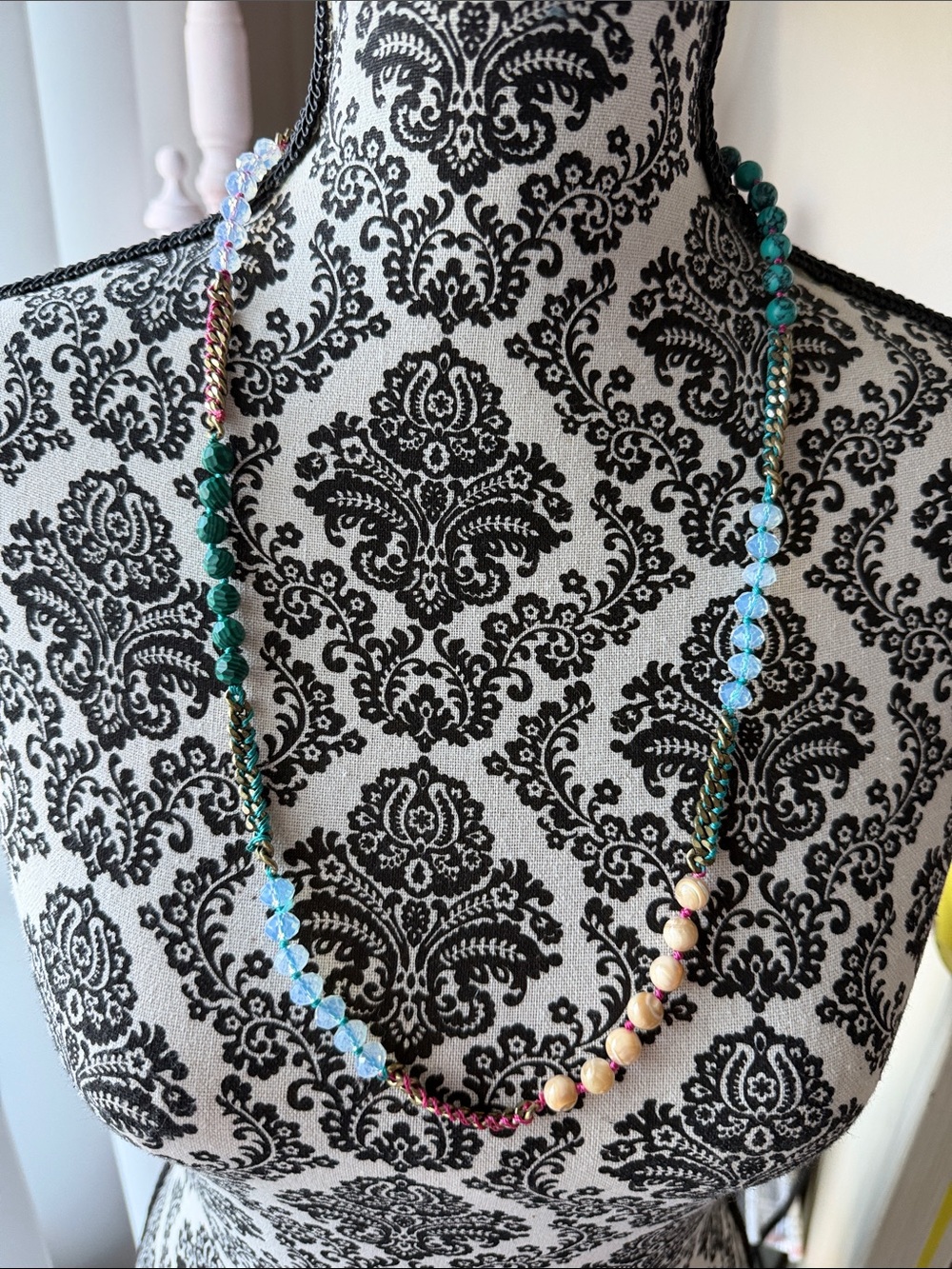 Chloe + Isabel Multicolor Beaded Wrap Bracelet/Necklace